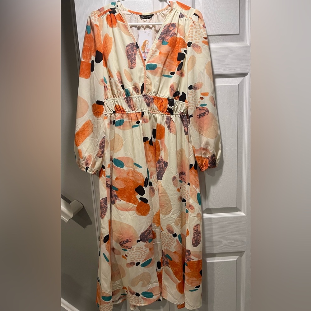 PrettyGarden Multicolor Maxi Dress